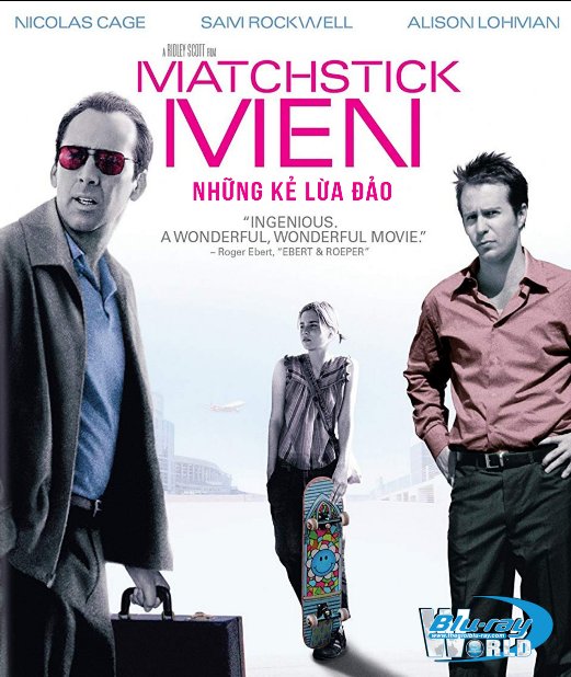 F1667. Matchstick Men - Những Kẻ Lừa Đảo 2D50G (DTS-HD MA 5.1) 